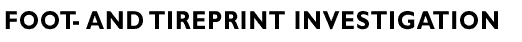 Foot- and tireprint investigation
