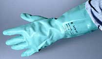 Chemicalinbestendige handschoenen (nitrilrubber)