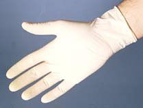 Latex handschoen
