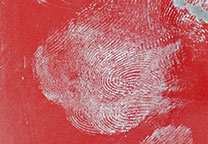 Magnetic Silver on red cup