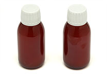 Removal, waterless cleaner in a glass bottle.
