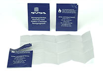 Towelettes, isopropanol impregnated