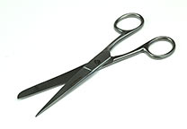 Stainless steel scissors, 16 cm long (B-91000)