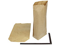Eénlaags bruine papieren bodemzak (Kraft papier)  (C-91000)