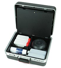Schuh- und Reifeneindruck-Set E-1000, unten
