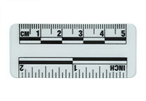 Transparant ruler, 5 cm
