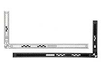 L-scale, bureau style, 45 x 18 cm